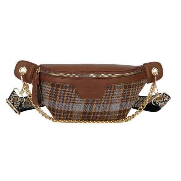 Classic Plaid Belt Bag - Picture 5 of 5